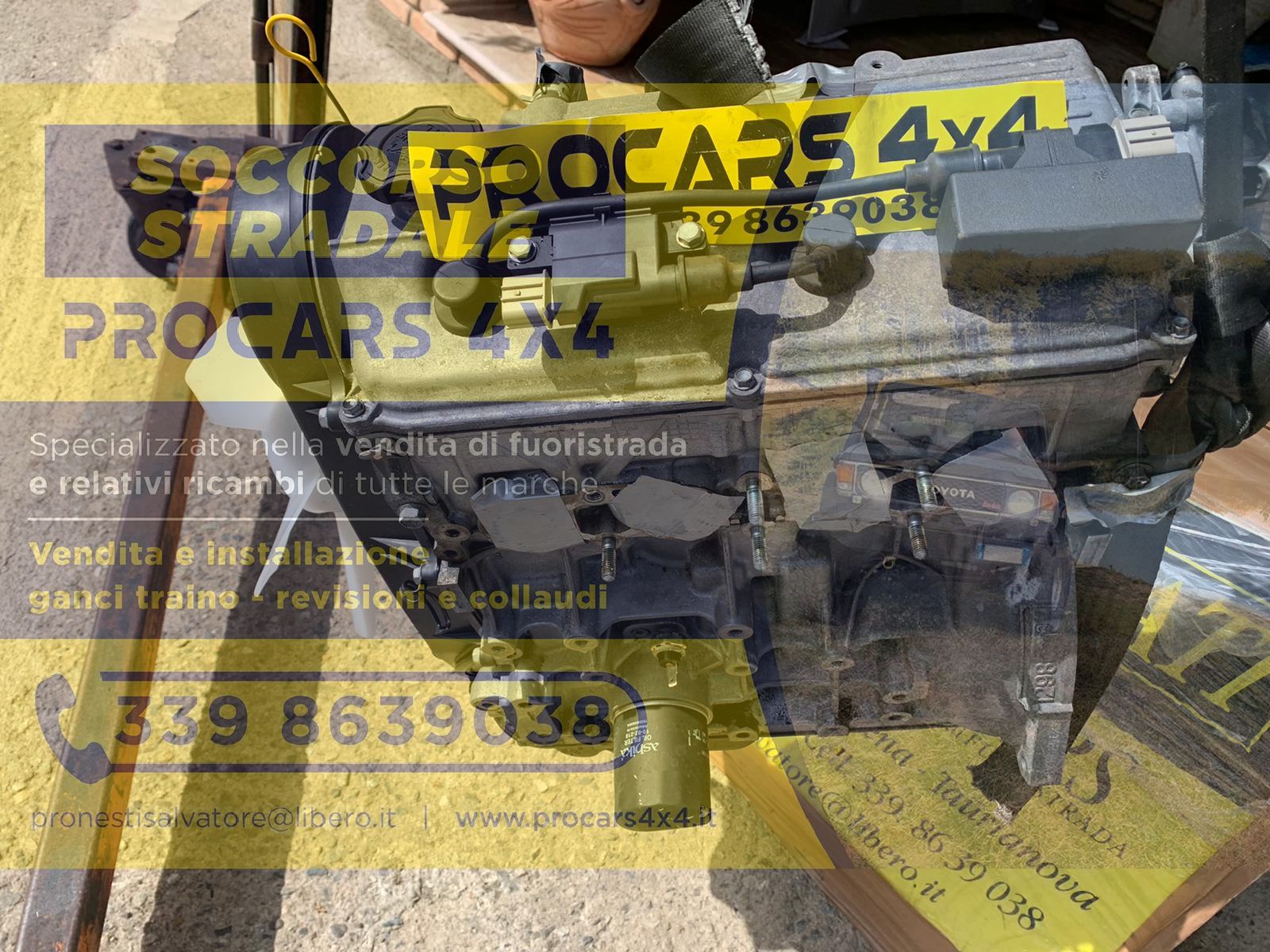 Motore Suzuki Jimny 1.3 Benzina Codice Motore : G13Bb